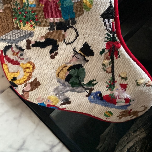 Hand stitched stocking - Picture 5 of 8